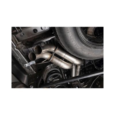 Flow Fx Cat-Back Exhaust System Fits 2024-2025 Toyota Tacoma 2.4-Liter, All Wheelbases, Flow Fx High Clearance Cat-Back Exhaust System, Stainless Steel – Moderate Sound Flowmaster