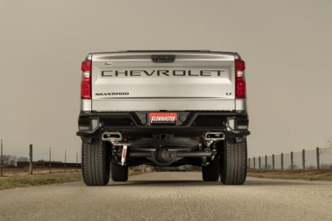 Flow Fx Cat-Back Exhaust System Fits 2024-2026 GM 1500 6.2-Liter, Flowfx Cat-Back Exhaust System, With Active Valve, 409 Stainless Steel Flowmaster