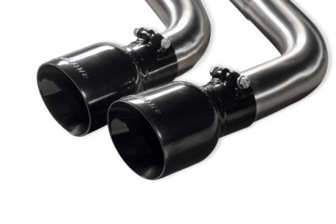 Signature Series Cat-Back Exhaust System Fits 2024-2025 Toyota Tacoma 2.4-Liter, All Wheelbases, Signature Series Dual Out Same Side Cat-Back Exhaust System, 304 Stainless Steel – Moderate Sound Flowmaster