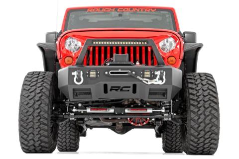 4.0 Inch Jeep Long Arm Suspension Lift Kit 07-11 Wrangler JK 2-door Rough Country