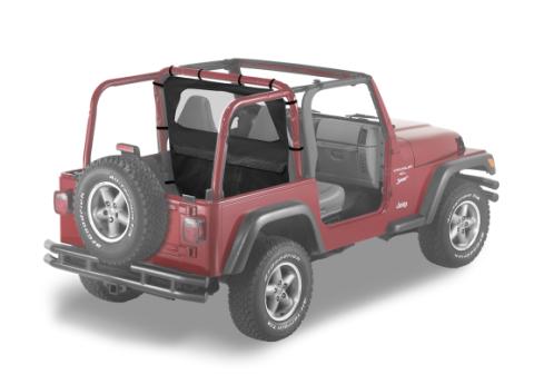 Standard Windjammer For Jeep 1980-1983 CJ5 Black Diamond Bestop