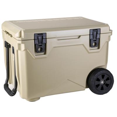 75 Quart Sportsman Cooler w/Wheels Bulldog Winch
