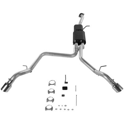 American Thunder Cat-Back Exhaust System 2001-2006 Chevrolet Suburban, Avalanche And Gmc Yukon Xl 1500 With 5.3L Engine Stainless Steel Aggressive To Moderate Sound Flowmaster