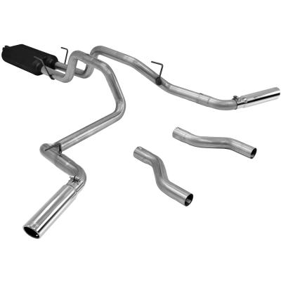 American Thunder Cat-Back Exhaust System 2004-2005 Dodge Ram 1500 With 5.7L Hemi Engine Aggressive To Moderate Sound Flowmaster