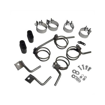 American Thunder Crossmember-Back Exhaust System Fits 1964-1967 GM A-Body With V8 Engine, 2.5 Inch Stainless Steel Pipes Aggressive To Moderate Sound Flowmaster