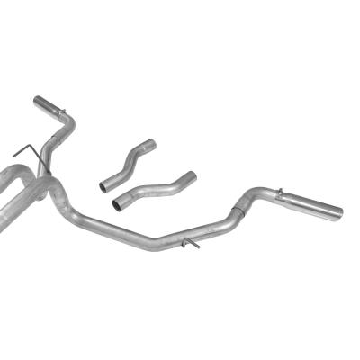 American Thunder Cat-Back Exhaust System 2004-2008 Ford F-150 And Lincoln Mark Lt Truck With 4.6L, 5.4L Engine Aggressive To Moderate Sound Flowmaster