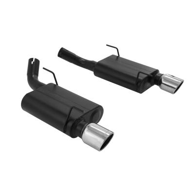 American Thunder Axle-Back Exhaust System 2005-2010 Ford Mustang Gt, Gt500, California Special With 4.6L, 5.4L Engine Aggressive To Moderate Sound Flowmaster