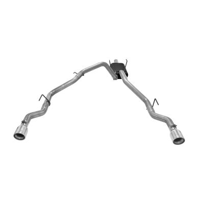 American Thunder Cat-Back Exhaust System 2009-2024 (Classic Body) Ram 1500 With 5.7L Hemi Engine, And 2009-2013 4.7L Models Aggressive Sound Flowmaster