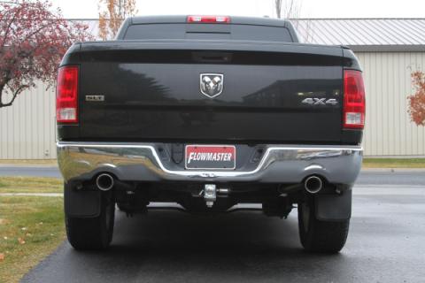 American Thunder Cat-Back Exhaust System 2009-2024 (Classic Body) Ram 1500 With 5.7L Hemi Engine, And 2009-2013 4.7L Models Aggressive Sound Flowmaster