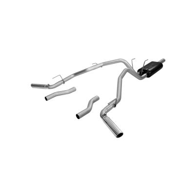 American Thunder Cat-Back Exhaust System 2009-2024 (Classic Body) Ram 1500, 4.7L, 5.7L Hemi Engine, With Factory Single Tailpipe Aggressive To Moderate Sound Flowmaster