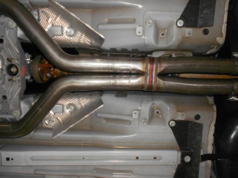 American Thunder Cat-Back Exhaust System Fits 2005-2010 Ford Mustang Gt, Gt500, California Special Or Convertible With 4.6L Or 5.4L Engine 3.00-Inch Mandrel Bent Pipes With Scavenger Series X-Pipe Aggressive Sound Flowmaster
