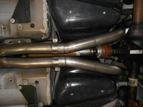 American Thunder Cat-Back Exhaust System Fits 2005-2010 Ford Mustang Gt, Gt500, California Special Or Convertible With 4.6L Or 5.4L Engine 3.00-Inch Mandrel Bent Pipes With Scavenger Series X-Pipe Aggressive Sound Flowmaster