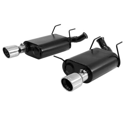Force Ii Axle-Back Exhaust System Fits 2011-2014 Ford Mustang With 3.7L Engine Moderate Sound Flowmaster