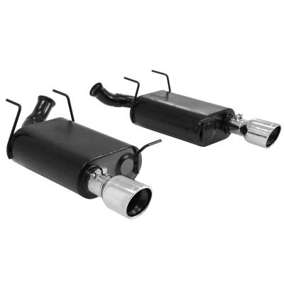 Force Ii Axle-Back Exhaust System Fits 2011-2014 Ford Mustang With 3.7L Engine Moderate Sound Flowmaster