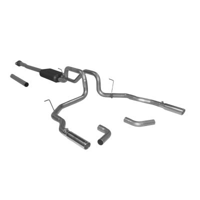 Force Ii Cat-Back Exhaust System 2011-2014 Ford F-150 With 3.5L Ecoboost, Fits All Wheelbases Moderate To Mild Sound Flowmaster