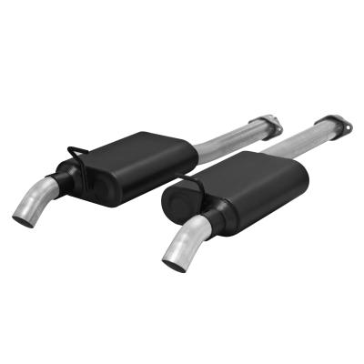 American Thunder Cat-Back Exhaust System 1986-2004 Ford Mustang Gt, Lx, &amp; Cobra With 4.6L And 5.0L Engines Fits Coupes And Convertibles Aggressive Sound Flowmaster