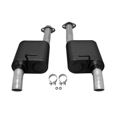 American Thunder Cat-Back Exhaust System 1986-2004 Ford Mustang Gt, Lx, &amp; Cobra With 4.6L And 5.0L Engines Fits Coupes And Convertibles Aggressive Sound Flowmaster