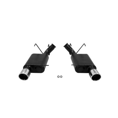 American Thunder Axle-Back Exhaust System 2013-2014 Ford Mustang Gt 5.0L Coupes &amp; Convertibles Aggressive Sound Flowmaster