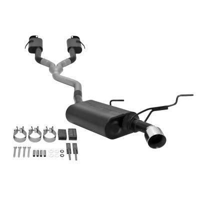 Force Ii Cat-Back Exhaust System Fits 2011-2022* Jeep Grand Cherokee (*2022 Grand Cherokee Wk Only) 3.6-Liter, Flow Fx Cat-Back 2.5 Inch Stainless Steel Exhaust System, Single Out Rear Exit Flowmaster