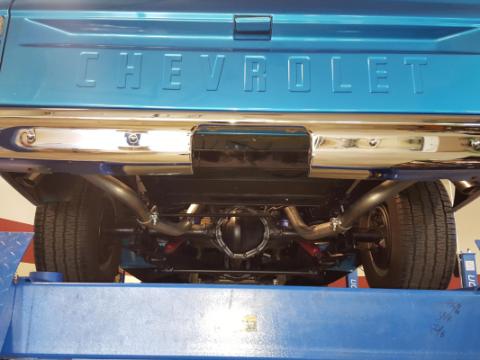 American Thunder Crossmember-Back Exhaust System Fits 1967-1972 Chevrolet/Gmc C10, C15 1/2 Ton Trucks With V8 Engines Stainless Steel Aggressive To Moderate Sound Flowmaster