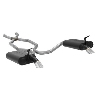 Force Ii Crossmember-Back Exhaust System 1974-1979 Chevrolet Corvette 350Ci Engine (Intended For Off Road Use Only On 1975-1979 Vehicles) Moderate To Mild Sound Flowmaster