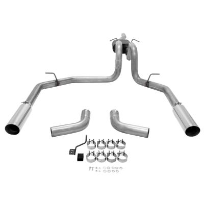 American Thunder Cat-Back Exhaust System 1998-2003 Ford F-150 With 4.6L Or 5.4L Engine Fits Both 2/4-Wheel Drive Models Aggressive Sound Flowmaster