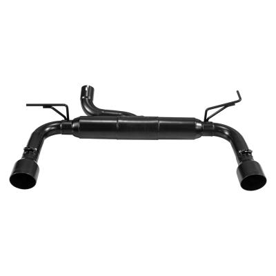 Outlaw Axle-Back Exhaust System Fits 2012-2018 Jeep Wrangler Jk 2/4 Door With 3.6L Engine Aggressive To Moderate Sound Flowmaster