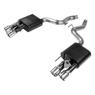 American Thunder Axle-Back Exhaust System Fits 2018-2023 Mustang Gt 5.0L With Factory Active Performance Exhaust Valves Aggressive To Moderate Sound Flowmaster