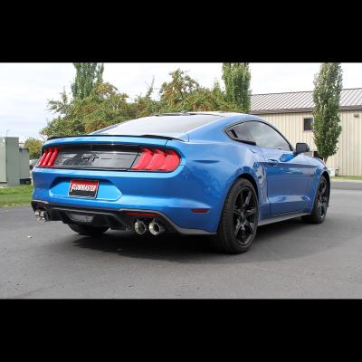 American Thunder Axle-Back Exhaust System Fits 2018-2023 Mustang Gt 5.0L With Factory Active Performance Exhaust Valves Aggressive To Moderate Sound Flowmaster