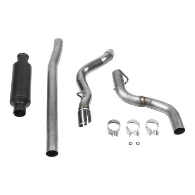 Outlaw Cat-Back Exhaust System Fits 2018-2026 Jeep Wrangler Jl Unlimited 4-Door Models With 3.6L Engine High Clearance Aggressive To Moderate Sound Flowmaster