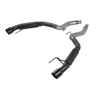 Outlaw Axle-Back Exhaust System Fits 2015-2023 Ford Mustang, 2.3L Ecoboost &amp; 3.7L. Both Coupes And Convertible Aggressive Sound Flowmaster