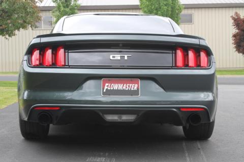 Outlaw Axle-Back Exhaust System 2015-2017 Ford Mustang Gt 5.0L Coupes &amp; Convertibles Aggressive Sound Flowmaster