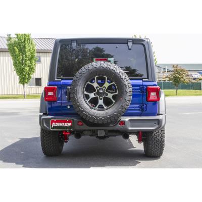Outlaw Cat-Back Exhaust System Fits 2018-2026 Jeep Wrangler Jl 2 &amp; 4-Door Models With The 3.6L Engine Aggressive Sound Flowmaster