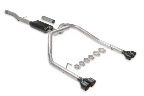 American Thunder Cat-Back Exhaust System Fits 2019-2023 Silverado/Sierra 1500 With 6.2L Engine Aggressive To Moderate Sound Flowmaster