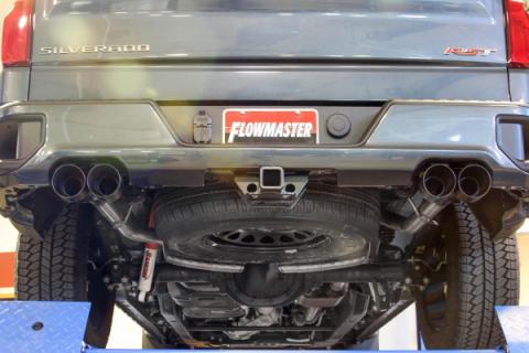 American Thunder Cat-Back Exhaust System Fits 2019-2026 (New Body) Chevrolet Silverado 1500/Gmc Sierra 1500 With 5.3L Engine Aggressive To Moderate Sound Flowmaster