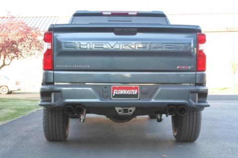 American Thunder Cat-Back Exhaust System Fits 2019-2026 (New Body) Chevrolet Silverado 1500/Gmc Sierra 1500 With 5.3L Engine Aggressive To Moderate Sound Flowmaster