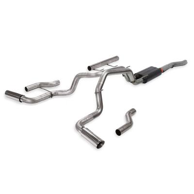 American Thunder Cat-Back Exhaust System Fits 2014-2024 Ram 3500 Crew Cab &amp; Megacab Trucks, 6.4L Engine With Single Or Dual Rear Wheels Aggressive To Moderate Sound Flowmaster