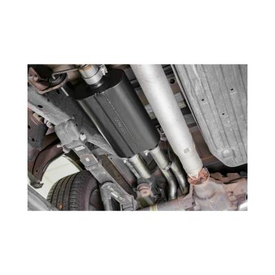 Force Ii Cat-Back Exhaust System Fits 2015-2020 Ford F-150 2.7L, 3.3L, 3.5L, 5.0-Liter, Force Ii Cat-Back, Dual Out Rear Exit, 4.00-Inch Polished Tips, Stainless Steel Exhaust System Flowmaster