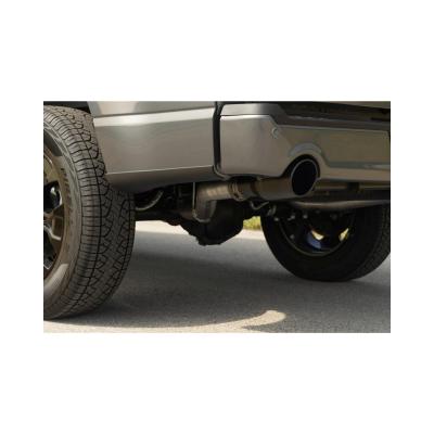 Outlaw Cat-Back Exhaust System Fits 2021-2025 Ford F150 2.7, 3.5 And 5.0-Liter, Powerboost And Non-Hybrid With Factory Dual Tailpipes, Outlaw Cat-Back 3.0-Inch Stainless Steel Exhaust System, 4.50-Inch Black Tips Flowmaster