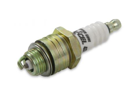 HP Copper Spark Plug Shorty 14MM Thread .375 In Reach Gasket Seat 8 Pack Of 0437S ACCEL