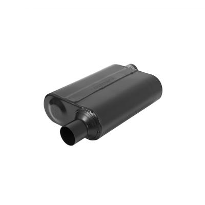 40 Series Delta Flow Chambered Muffler 40 Delta Flow Stainless Steel 2.25 Offset In 2.25 Offset Out Aggressive Sound Flowmaster