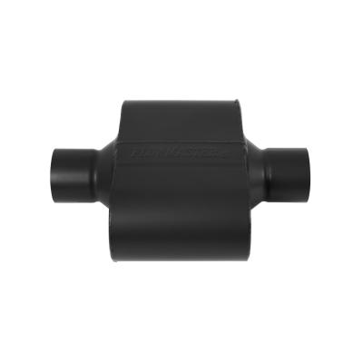 Super 10 Series Chambered Muffler Super 10 Series Stainless Steel 2.50 Center In 2.50 Center Out Aggressive Sound Flowmaster