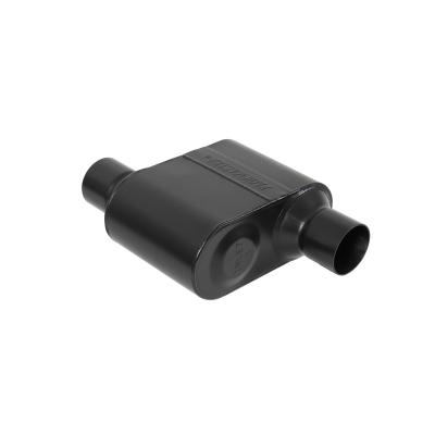 Super 10 Series Chambered Muffler Super 10 Series Stainless Steel 2.50 Offset In 2.50 Offset Out Aggressive Sound Flowmaster