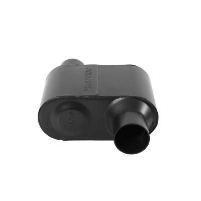 Super 10 Series Chambered Muffler Super 10 Series Stainless Steel 2.50 Offset In 2.50 Offset Out Aggressive Sound Flowmaster