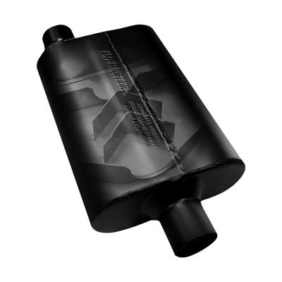 Super 44 Series Chambered Muffler Super 44 Series Stainless Steel 3.00 Center In 2.50 Dual Out Aggressive Sound Flowmaster