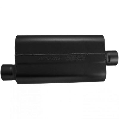 50 Series Delta Flow Chambered Muffler 50 Delta Flow Stainless Steel 3.00 Offset In 3.00 Center Out Moderate Sound Flowmaster