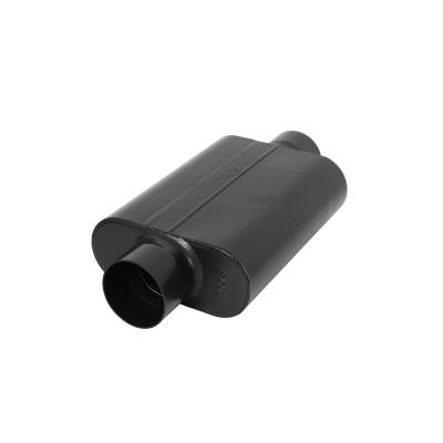 40 Series Delta Force Race Muffler 40 Series Race Muffler 409SS 3.50 Center In 3.50 Center Out -Aggressive Sound Flowmaster