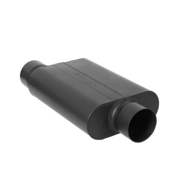 40 Series Delta Force Race Muffler 40 Series Race Muffler 409SS 3.50 Offset In 3.50 Center Out -Aggressive Sound Flowmaster