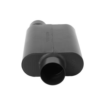 40 Series Delta Force Race Muffler 40 Series Race Muffler 409SS 3.50 Offset In 3.50 Center Out -Aggressive Sound Flowmaster