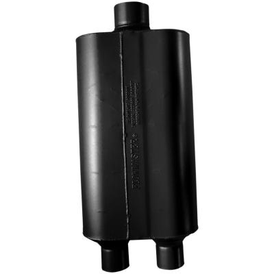 Super 50 Series Chambered Muffler Super 50 Stainless Steel 2.25 Dual In 3.00 Center Out Mild Sound Flowmaster
